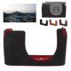 thumbnail image 2 of Estuche de Cuero Para cámara shaofei Media Funda con acceso a batería y puertos negro, 2 of 5