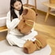 thumbnail image 5 of 28/50 cm nuevo juguete de peluche de Capybara animales de peluche Capybara con Mahjong muñecos de juguete suaves regalo de cumpleaños y Navidad, 5 of 5