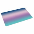 thumbnail image 2 of Blue Purple Teal Ombre Cream Door Mat&nbsp;Indoor Outdoor Entrance,Non Slip Small Rug for Kitchen Bathroom Entryway Rug,Modern Abstract Art Aesthetics Washable Doormat Floor Mat 16x24 Inch, 2 of 8