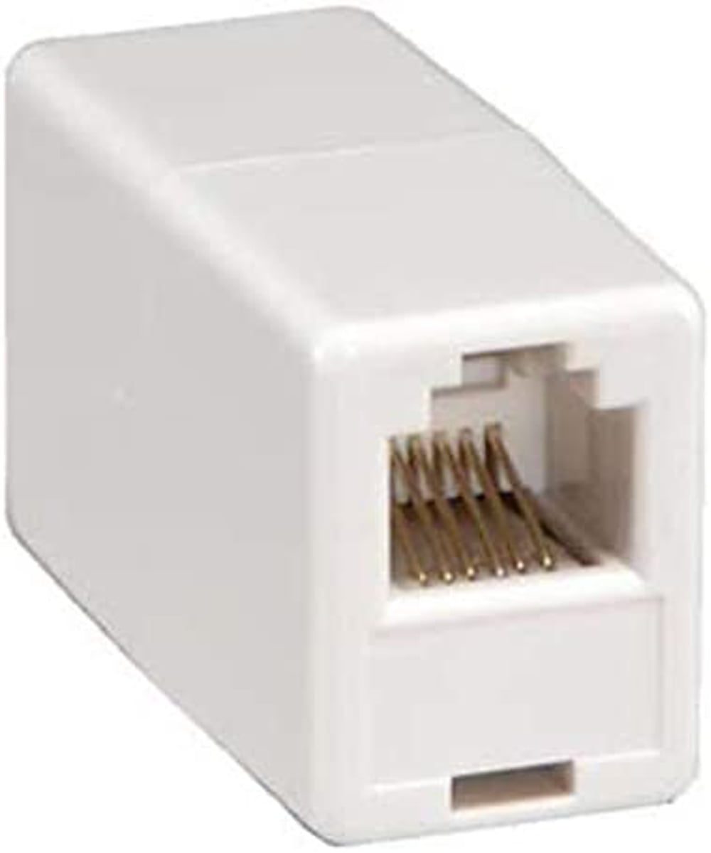 iMBAPrice RJ45 Coupler - (Pack of 15) Cat5e Ethernet Cable Extender Female  to Female Straight Modular Inline Coupler 