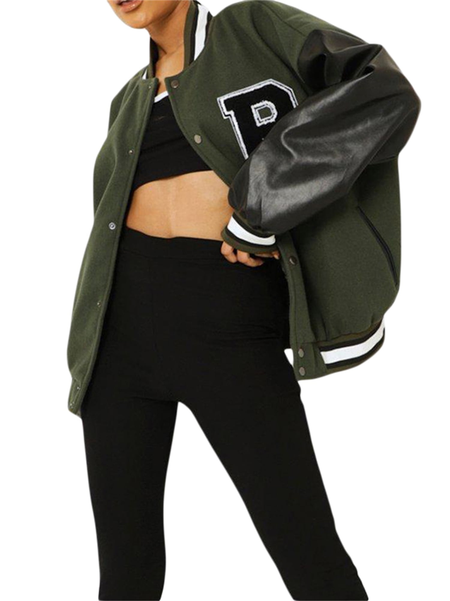 Bomber Jacket College Baseball Sports 