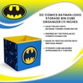 thumbnail image 7 of DC Comics Batman Logo Storage Bin Cube Organizer | 11 Inches, 7 of 7