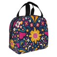 thumbnail image 2 of Vsdgher Cinco De Mayo Floral Print Lunch Bag, Lunch Box for Women Adult Men, Lunch Tote Insulated Cooler Lunch Container for Work/Office/Picnic/Travel, 2 of 8