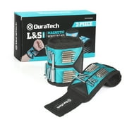 DURATECH Magnetic Wristband, Tool Organizers, 2-Pack, Large & Small