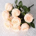 thumbnail image 3 of For Champagne artificial roses: elegant floral decoration for weddings and home, 3 of 7