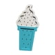 thumbnail image 5 of Luz de noche decorativa de madera con forma de helado, letrero de neón bonito, ambiente romántico Blanco Azul, 5 of 9