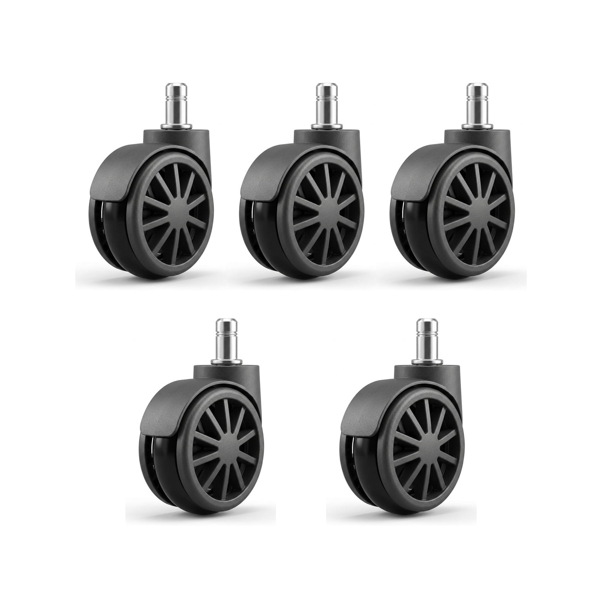 karkas 5-pack chair casters replacement product