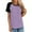 Purple A1, variant on Zunfeo Womens Summer Tops Casual Loose Graphic Tee Shirts Short Sleeve Pullover Tunic Tops Purple 12