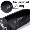 thumbnail image 5 of CHICVOMEY Penny Loafers for Women Flats Business Casual Loafers Comfortable Lightweight Work Dressy Loafers Slip On Flats with Memory Foam Insole, 5 of 10