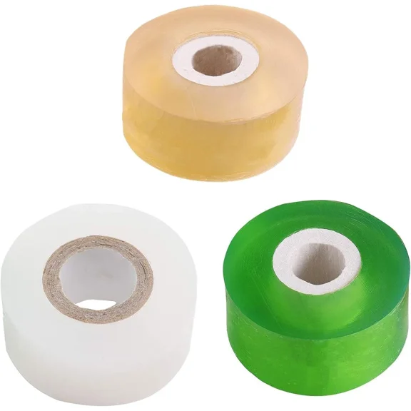 PURELY- 1.2 Garden Grafting Tape Stretchable Plant & Tree Budding Tape 3 Colors (3 Pack)