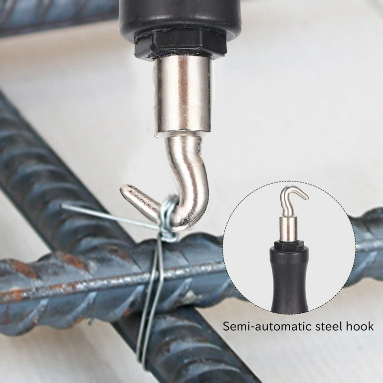 Automatic Rebar Wire Tie Tool  Twist Rebar Ties 2X Faster – Sandbaggy
