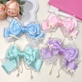 thumbnail image 4 of Handmade Children's Hair Accessory Featuring Bowknot and Mesh Hair Decoration for Sweet Styles Fashion Lovers Wear, 4 of 8