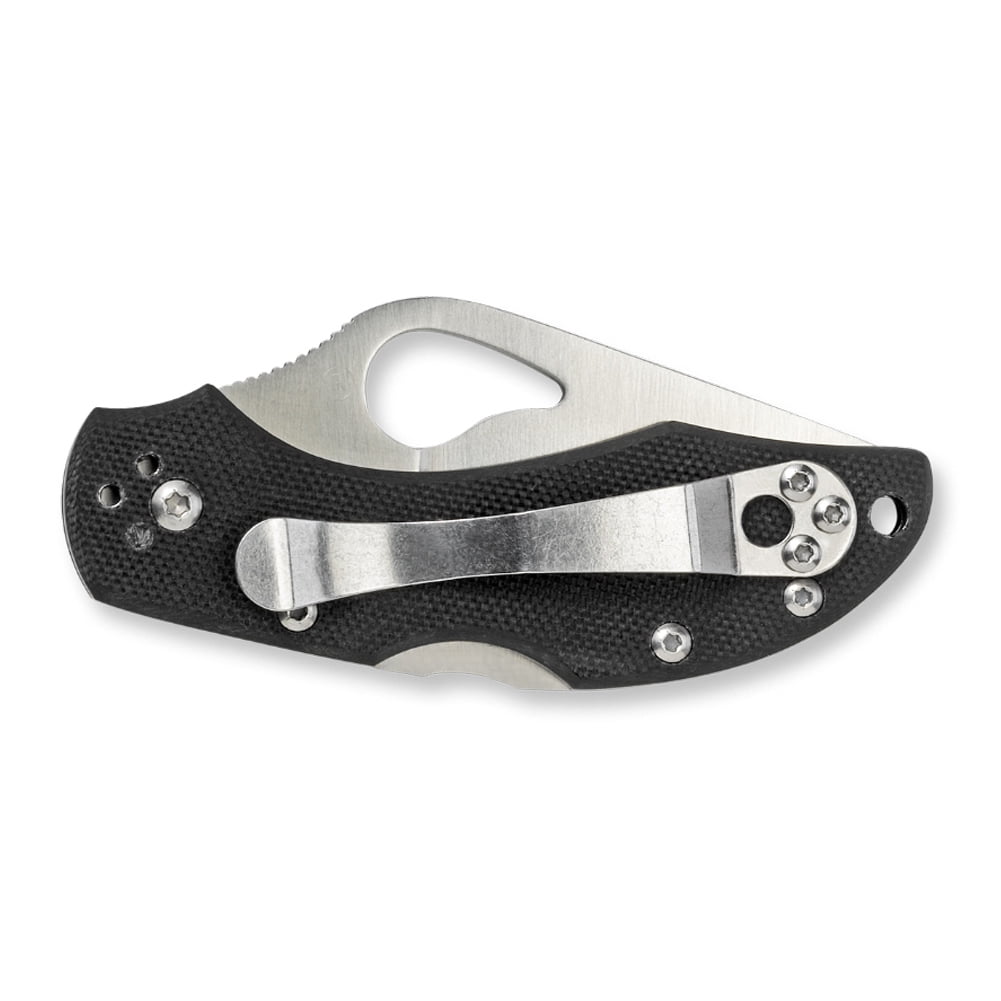 byrd Robin 2 Black G-10 PlainEdge Folding Knife
