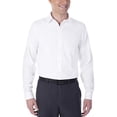 thumbnail image 2 of Calvin Klein WHITE Men's Slim-Fit Non-Iron Herringbone L/S Shirt, US 16 34/35, 2 of 2