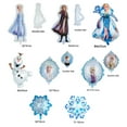 thumbnail image 2 of 10 Pcs Elsa Aluminum Foil Balloons Set for Birthday Decoration Theme Celebration, 2 of 4