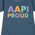 thumbnail image 3 of Instant Message - AAPI Proud - Toddler And Youth Girls Short Sleeve Graphic T-Shirt, 3 of 6
