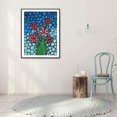 thumbnail image 1 of Cuadros Decorativos Cuadro de arte de mosaico de taladro redondo completo de plantas de flores pintura de diamante de cristal DIY Ndcxsfigh Nuevos Originales, 1 of 5