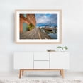 thumbnail image 2 of Henderson's Wharf - Baltimore Maryland Photography Oak Framed Wall Art Print 8 x 12 inches, 2 of 3