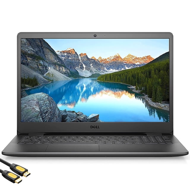 Dell Inspiron 15.6'' FHD Touch Laptop, Intel Core i5-1035G1 Quad-core, 16GB RAM, 512GB PCIe SSD, HDMI, RJ-45, Wi-Fi, Webcam, SD Card Reader, Mytrix HDMI Cable, Win 10 Dell i3501-5573BLK-PUS