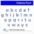 thumbnail image 3 of Threadart Machine Embroidery Design Bundles - Alphabet Sets - Dakota BX Font - Loaded On USB Stick - Over 70 Sets Available, 3 of 4