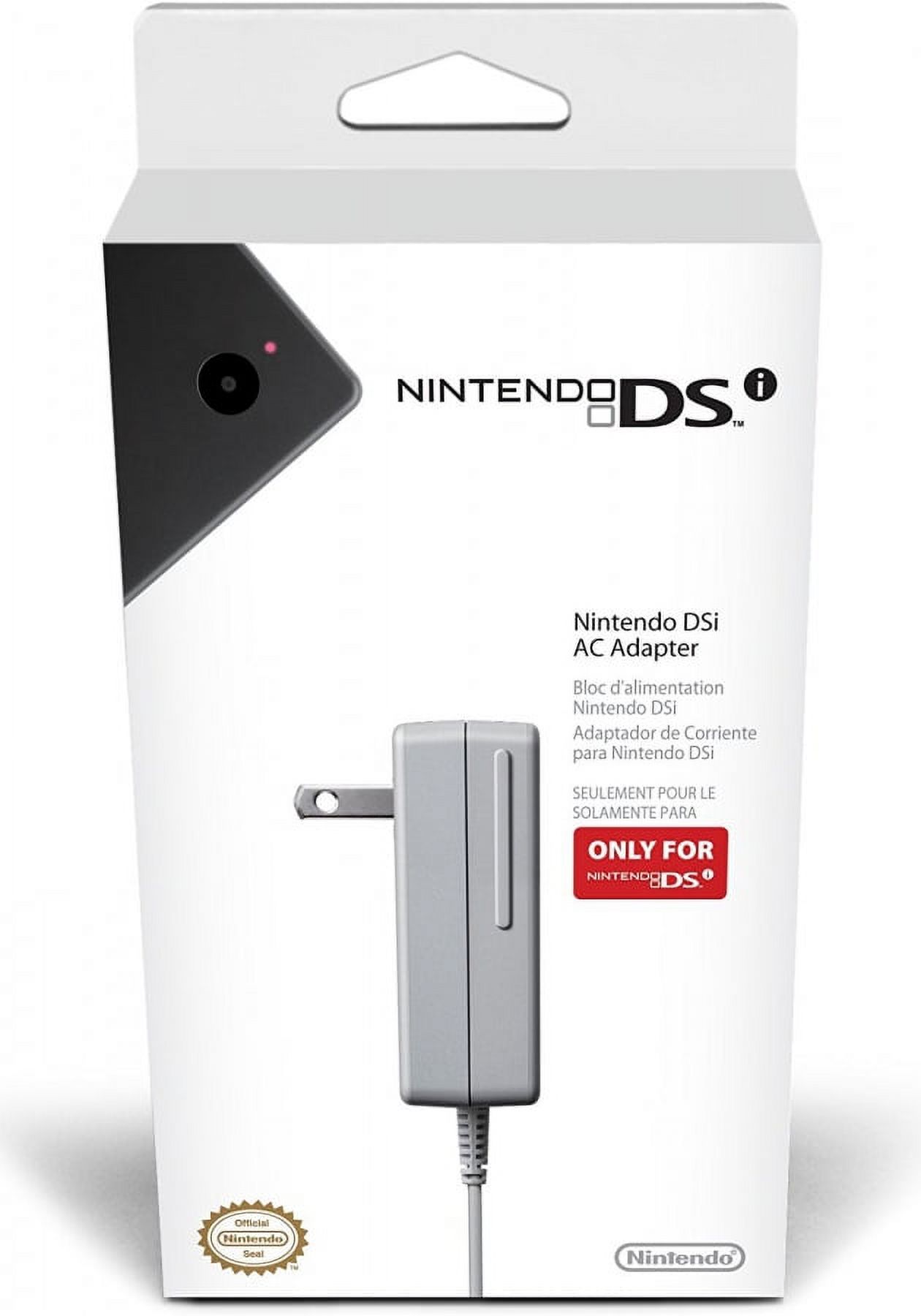 Nintendo AC Adapter - compatible with 3DS, 3DS XL, DSi, DSi XL and 2DS systems - image 2 of 2