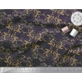 thumbnail image 3 of Soimoi Satin Silk Fabric Filigree Damask Print Fabric by the Yard 42 Inch Wide, 3 of 3