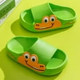 thumbnail image 2 of MKHSQHDG Slippers for Kids Size 4Y Boys Dino Kids Summer Beach Outdoor Breathable Non Soft Thick Bottom Slides Slippers Cartoon Cute Garden Shoes Boy Slippers Size 6 Big Kids 3.5-4 Years, 2 of 5