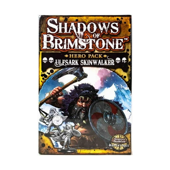 Flying Frog Productions FYF07H15 Shadows of Brimstone Hero Pack Ulfsark Skin Walker Board Game