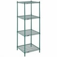 thumbnail image 2 of Global Industrial 24247G 24 x 24 x 74 in. Nexel Poly-Z-Brite Wire Shelving, Green, 2 of 4
