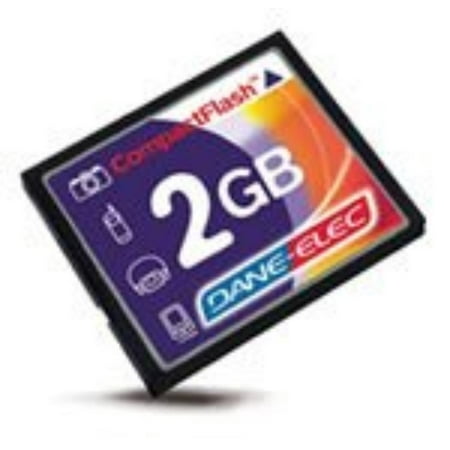 CF MEMORY CARD 2GB For Olympus Digital Camera E500, Capacity: 2GB By Dane Elec