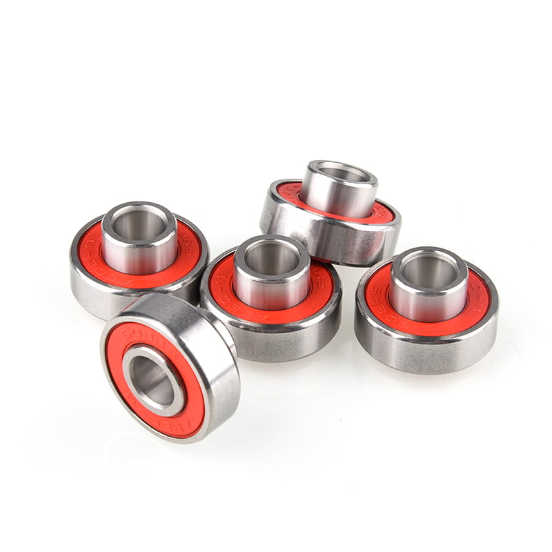 Choose Order Qty Ball Bearings Orange MR105-2RS 5x10x4 mm Rubber Sealed 