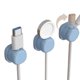 thumbnail image 1 of Organizador de cables magnético con clip para la gestión de cables, adhesivo, giratorio de 360 grados, para mesita de noche, escritorio y oficina., 1 of 8