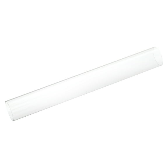 Uxcell Clear Rigid Tubing 1.6"(40mm) ID x 1 1/2"(37.6mm) OD x 1Ft(305mm) Round Plastic Polycarbonate Tube