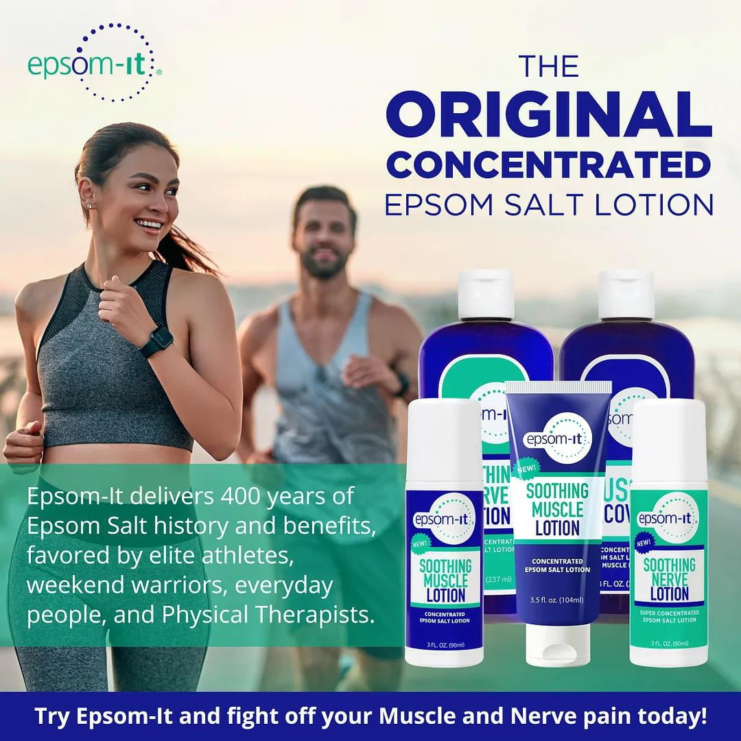 (6 pack) Epsom-It Soothing Muscle Tube