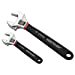 thumbnail image 3 of MAXPOWER 2PCS Adjustable Wrench Set, Professional Adjustable Shifter Movable Spanner with Double Dipping Handle, Drop Forged with Chrome Finish, Metric/SAE, Includes 6-Inch, 10-Inch, 3 of 15