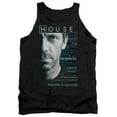 thumbnail image 1 of House Houseisms Adult Tank Top Black, 1 of 1