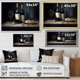 thumbnail image 4 of Designart "Sommelier'S Picks I" Wine Floater Framed Wall Decor, 4 of 5