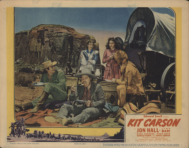 Kit Carson (1940) Laminated Movie Poster Version 120 Inch By 30 Inch