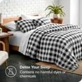 Bare Home Flannel Duvet Cover Set 100 Flannel Cotton Double