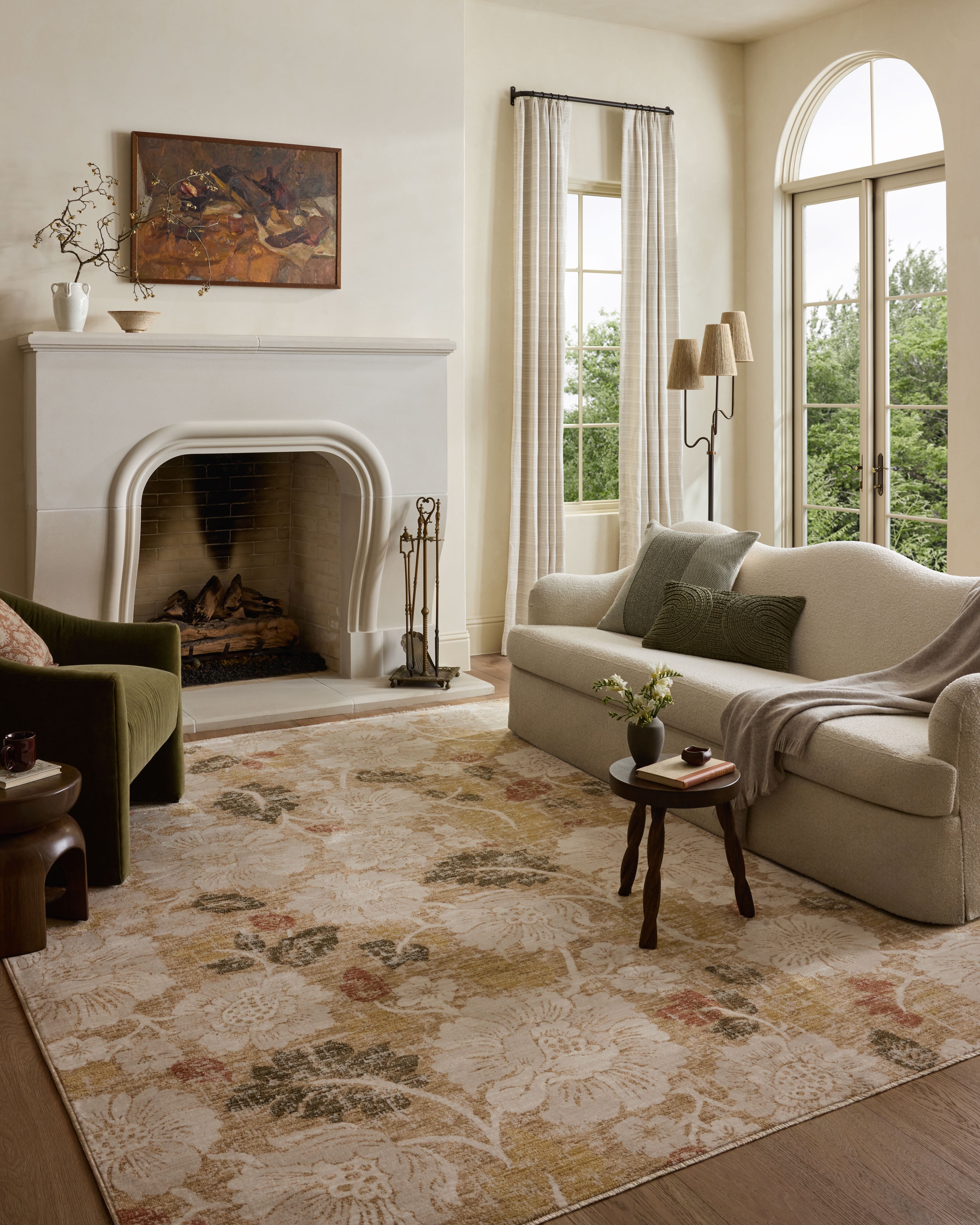 Loloi Eileen Natural / Multi 7'-10" x 10'-2" Area Rug