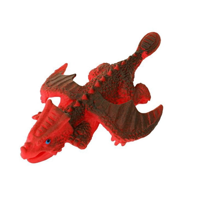 Dinosaur Catapult Toy Soft TPR Quick Rebound Lovely Fun And Tricky Slingshot Toy Stress Relief Elastic Flying Children Animal Fin