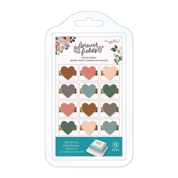 Maggie Holmes Forever Fields Charm Staples -12/Pkg
