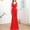Red, variant on Swuxness Women Sleeveless Formal Maxi Dresses, Women Long Evening Gown, Women's V Neck Fitted Waist Hugging Hips Slim Fishtail Skirt Maxi Formal Evening Gown Dress Red, M