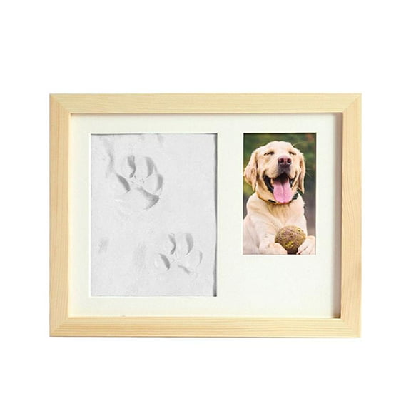 Yammee Pawprint Keepsake Kit Personalized Gift for Pet Lovers and Memorials Display