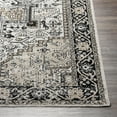 thumbnail image 6 of Mainstays Black & Ivory Persian Indoor Area Rug, 5' x 7', 6 of 12