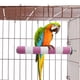 thumbnail image 5 of mascota pájaro masticar juguete pata molienda jaula soporte Rosa 25x20cm Gloria percha de pájaro, 5 of 8