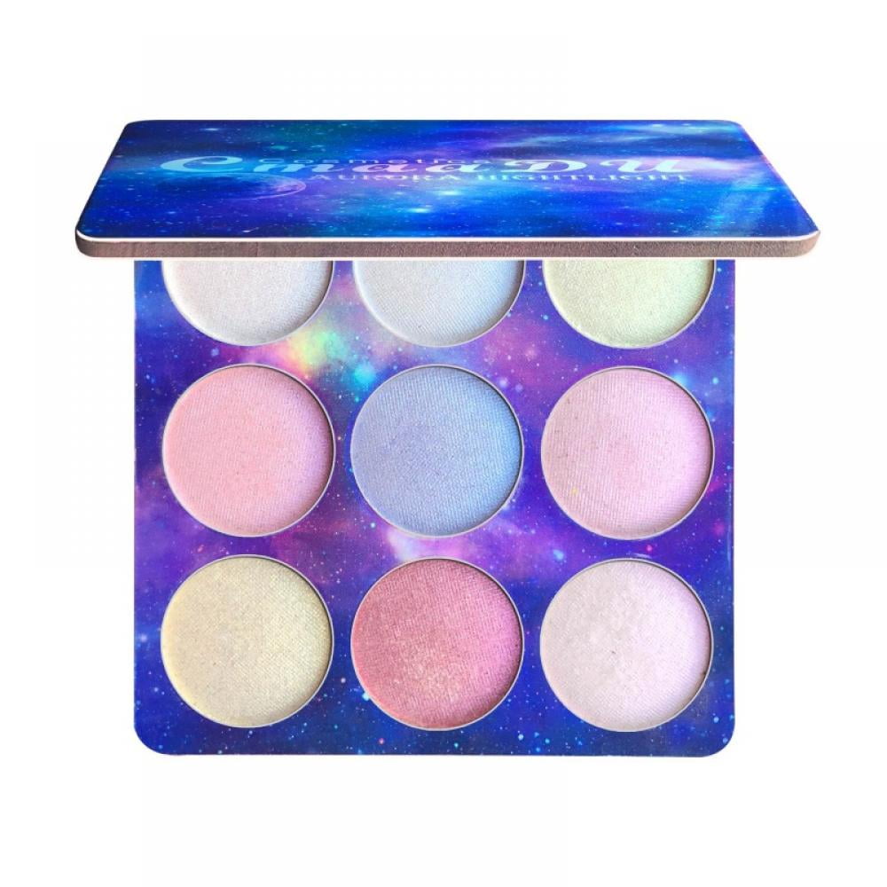 Long-Lasting Waterproof Highlighter Glitter Eyeshadow Shining Face Brighten Highlighter