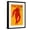 Black Frame, variant on Art.com Tucson, Arizona - Red Chili - Letterpress Art Print by Lantern Press, Black Frame Wall Art, 21" x 29"
