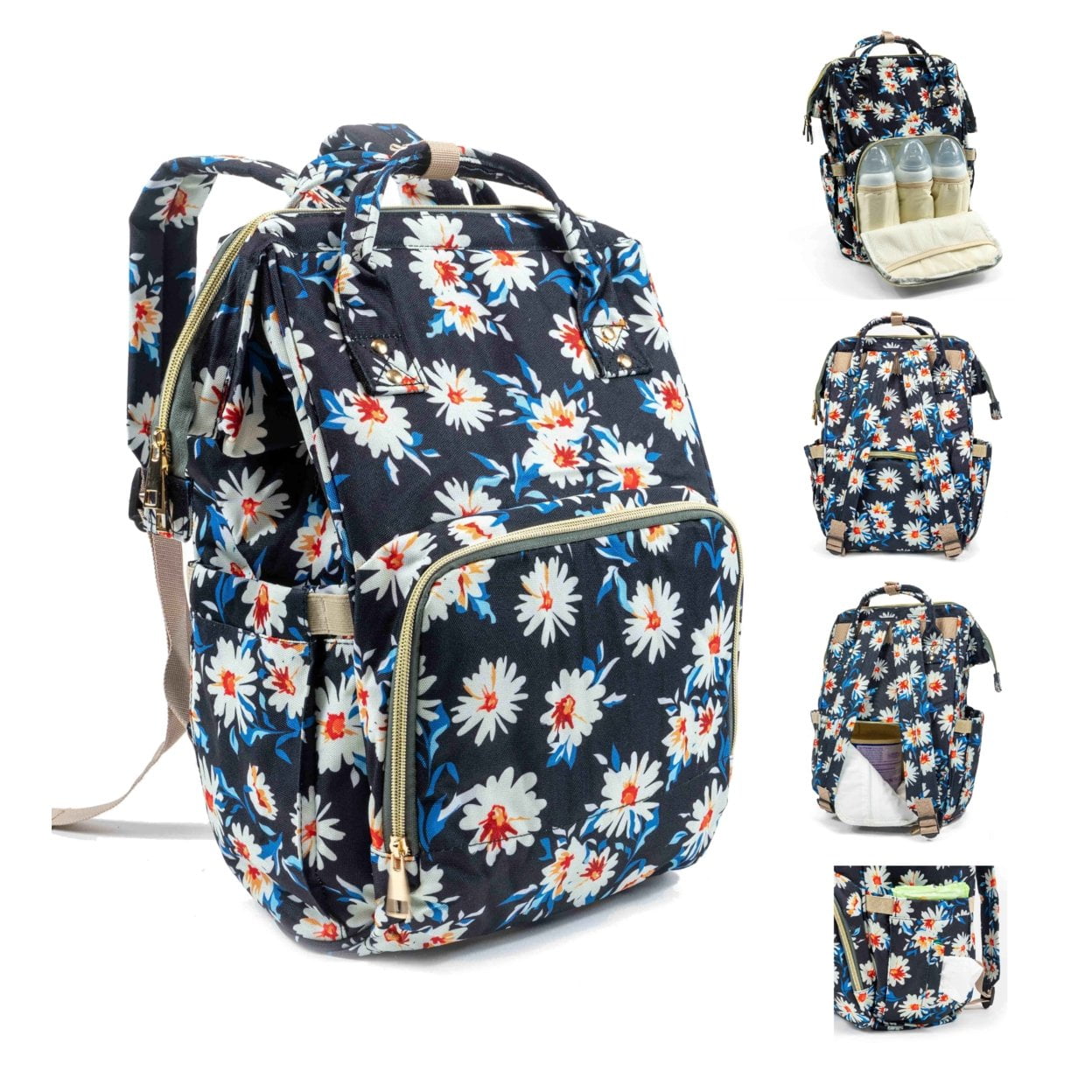 Multi Function Diaper Bag Waterproof Nappy Bags for Baby Care