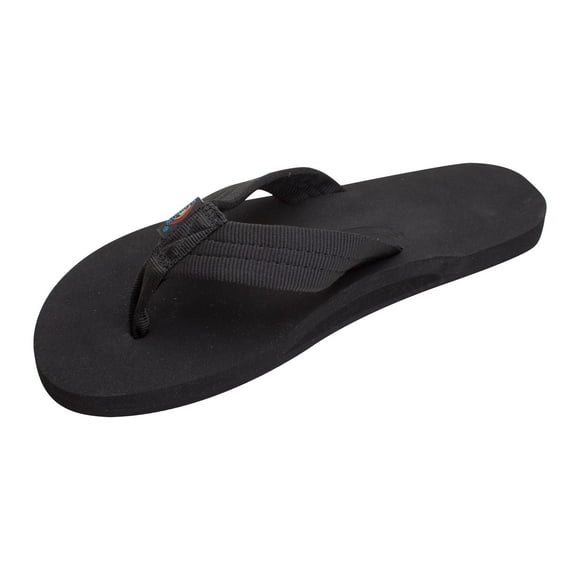 Rainbow Sandals Men's Cloud Sandals, Black, Men's Small / 7.5-8.5 D(M) US